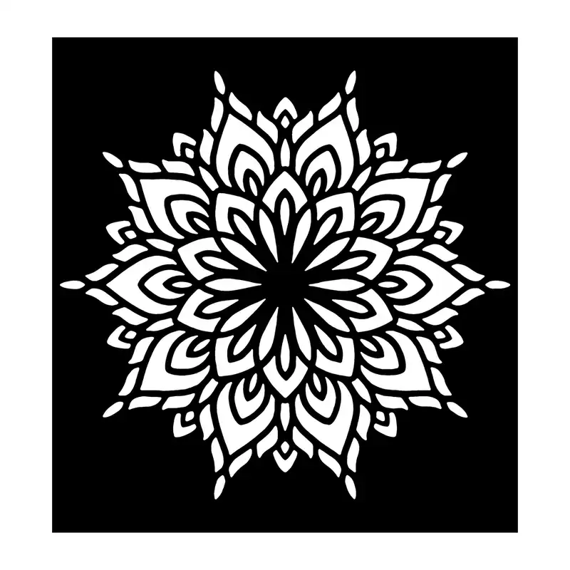 شابلون باتیس آرت طرح تذهیب کد 50-658