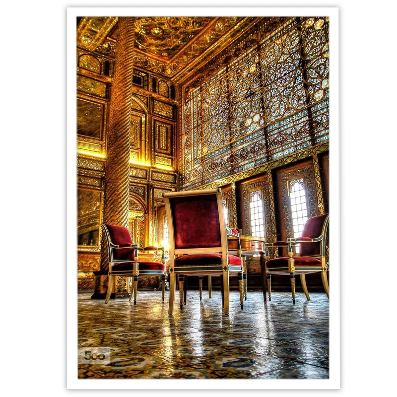 تابلو بکلیت طرح تهران کاخ گلستان مدل W-11484