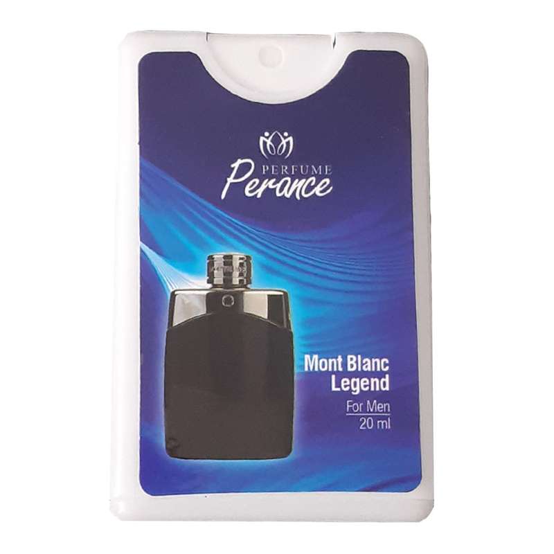 عطر جیبی مردانه پرنس مدل Mont Blanc Legend حجم 20 میلی لیتر