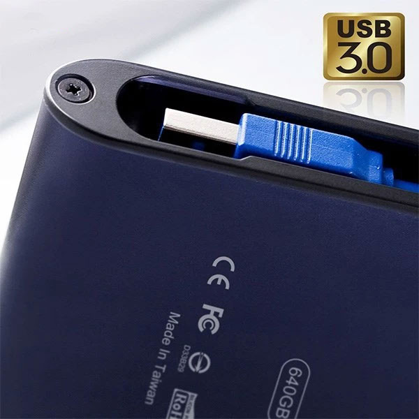 هارد اکسترنال سیلیکون پاور مدل Armor A80 ظرفیت یک ترابایت دارای رابط USB Type-A 3.2