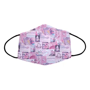 ماسک پارچه‌ای مدل طرحدار 32