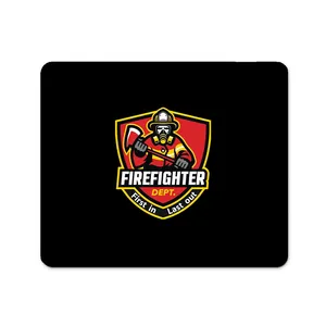 ماوس پد پاد آفرین مدل آتش نشان کد P775 سایز 19*24 سانتی متر
