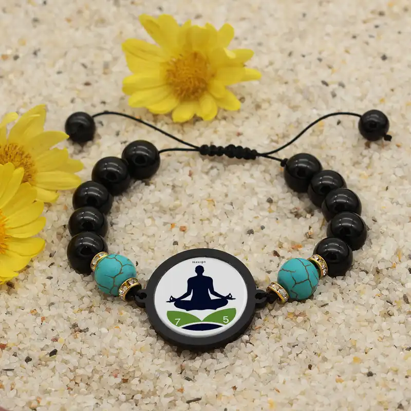 دستبند زنانه ناکسیگو طرح یوگا کد BR4009