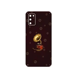 MAHOOT Gramophone Nostalgia Cover Sticker for Samsung Galaxy A03S