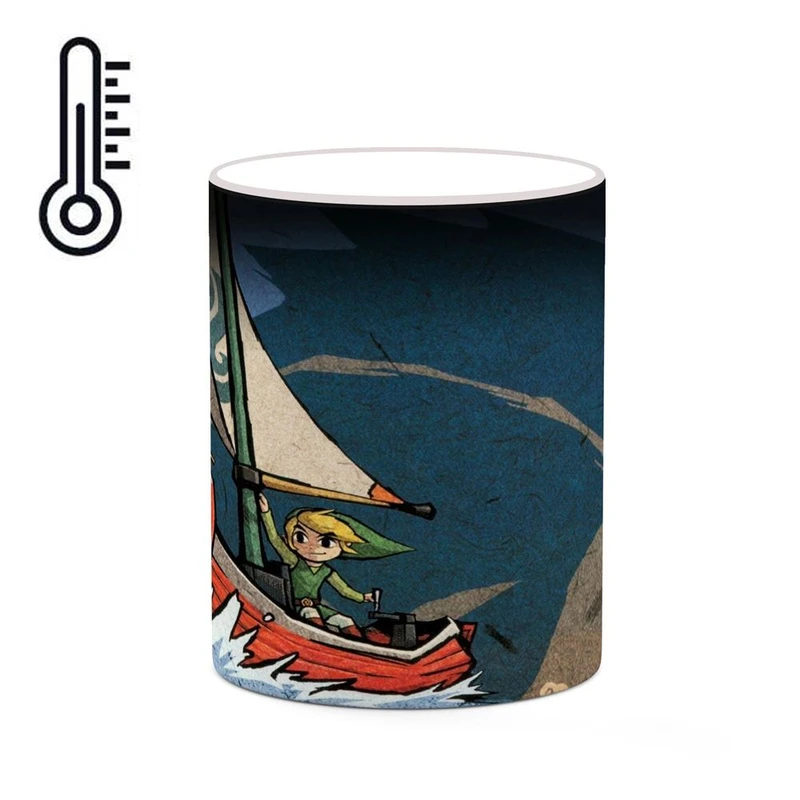 ماگ حرارتی کاکتی مدل بازی زلدا The Legend Of Zeldaː The Wind Waker کد mgh30995