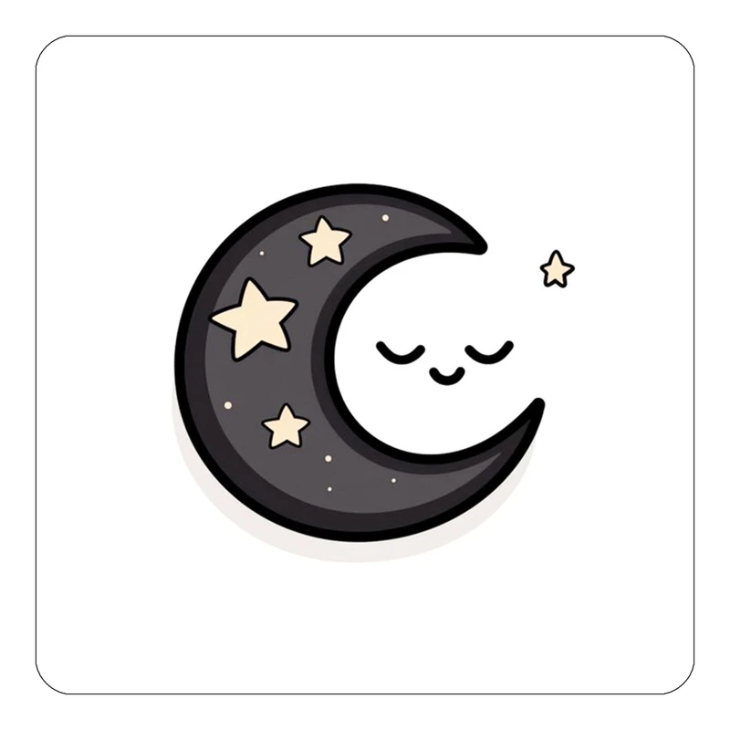 مگنت کاکتی طرح ماه و ستاره مدل mp54354