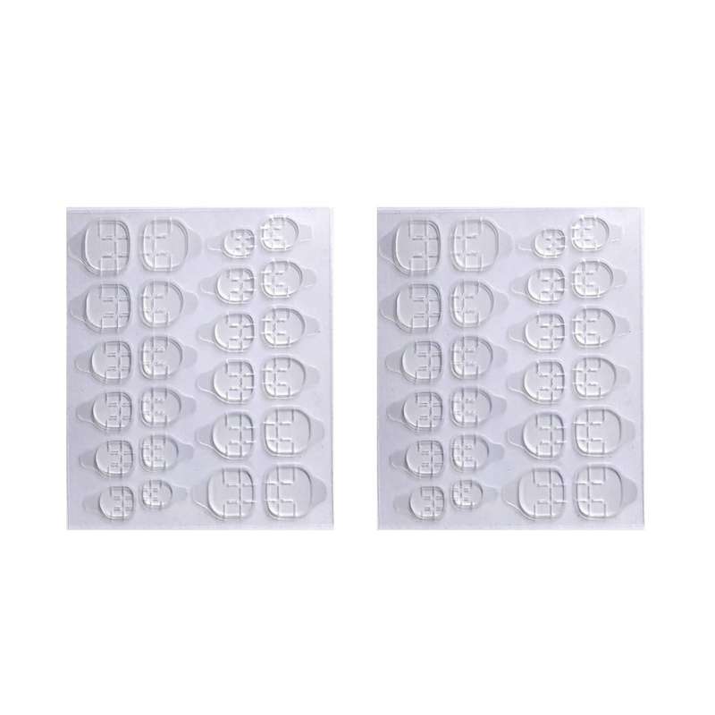 چسب ناخن مصنوعی مدل 014 مجموعه 48 عددی