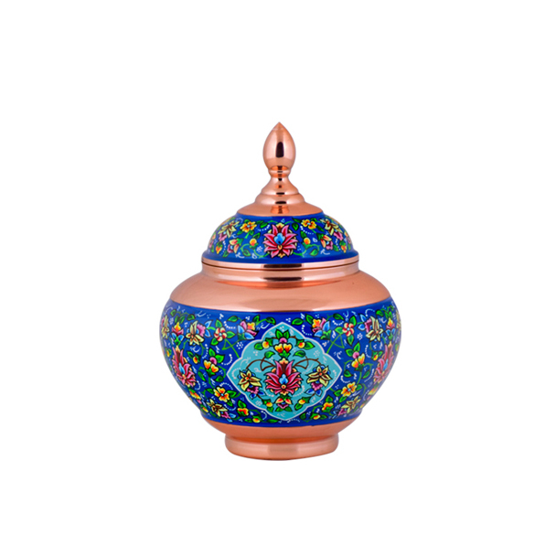 قندان مسی آقاجانی مدل پرداز کد sib25