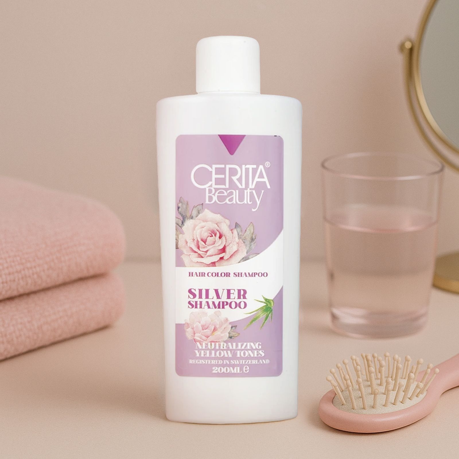 شامپو رنگساژ سریتا مدل Silver حجم 200 میلی‌لیتر -  - 3