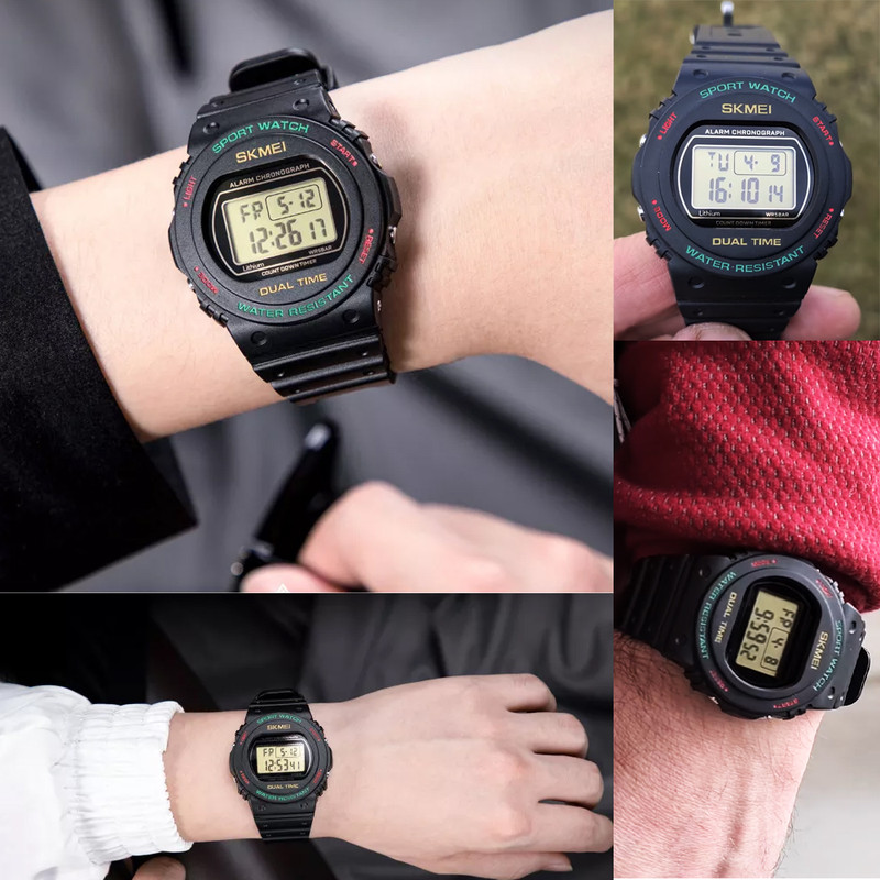 ساعت مچی دیجیتال مردانه اسکمی مدل 1776 BK