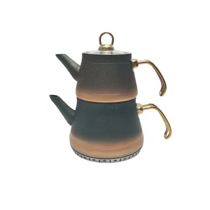 ست کتری و قوری مدل  گرانیتی کد 98547