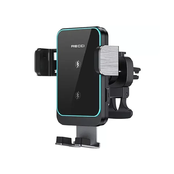 پایه نگهدارنده و شارژر بی سیم گوشی موبایل رسی مدل RHO - C36