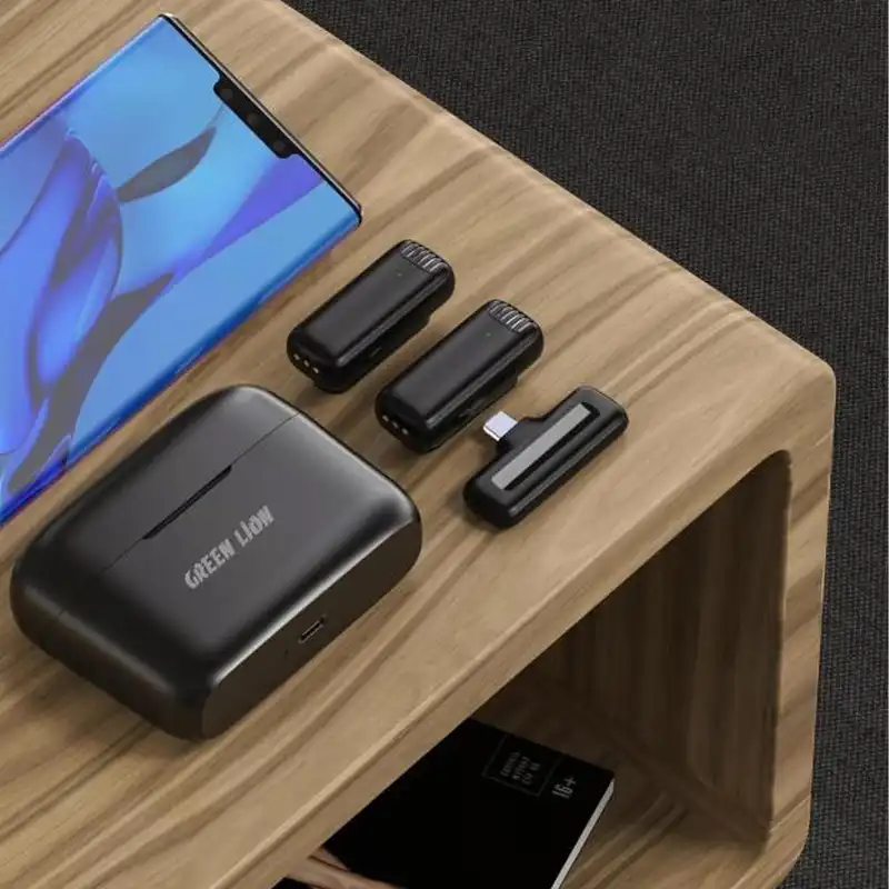 میکروفن بی سیم گرین لاین مدل 2in1 Digital Display Type-C