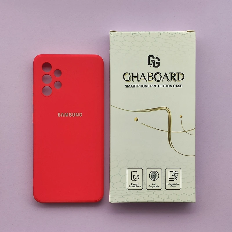 کاور قاب گارد مدل سیلیکونی ساده مناسب برای گوشی موبایل سامسونگ Galaxy A32 4G