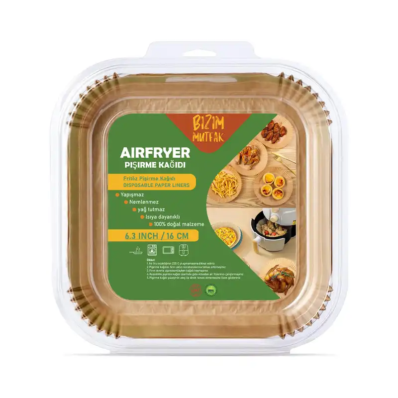 کاغذ روغنی سرخ کن ترک بیزیم موتفاک مدل zs1650 بسته 50عددی