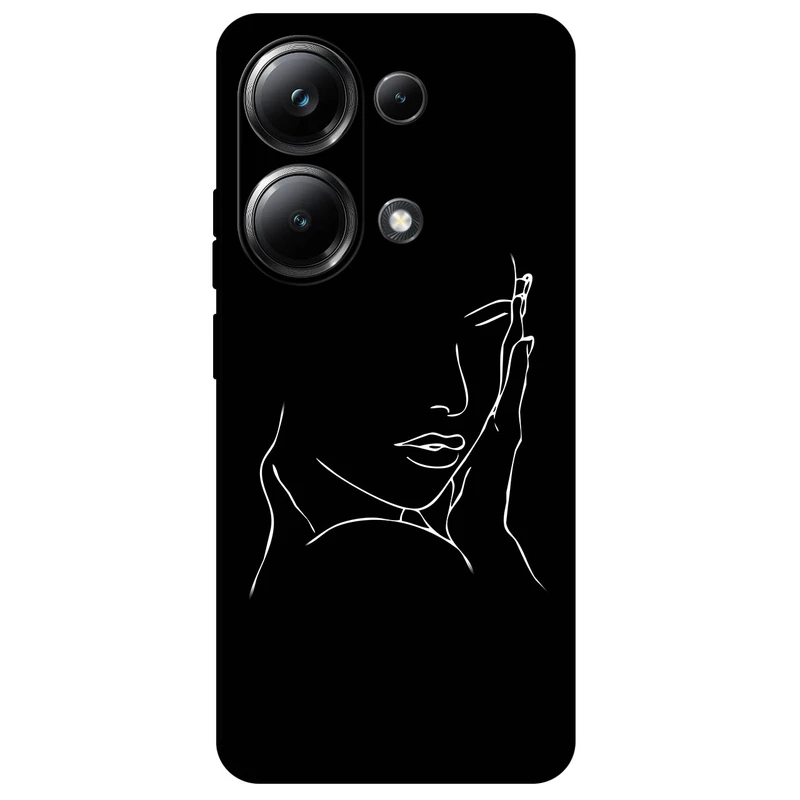 کاور مگافون طرح دخترانه مدل 8153 مناسب برای گوشی موبایل شیائومی Redmi Note 13 Pro 4G