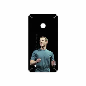 MAHOOT Mark Zuckerberg Cover Sticker for Nokia Lumia 530