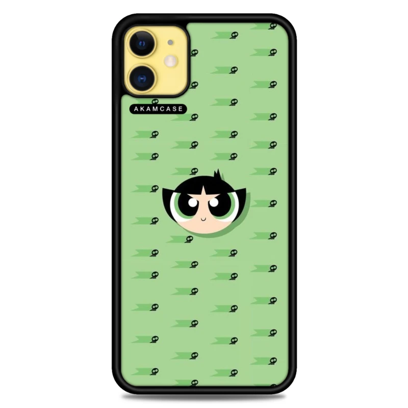 کاور آکام مدل AMCWA11-POWERPUFF GIRLS-9 مناسب برای گوشی موبایل اپل iPhone 11