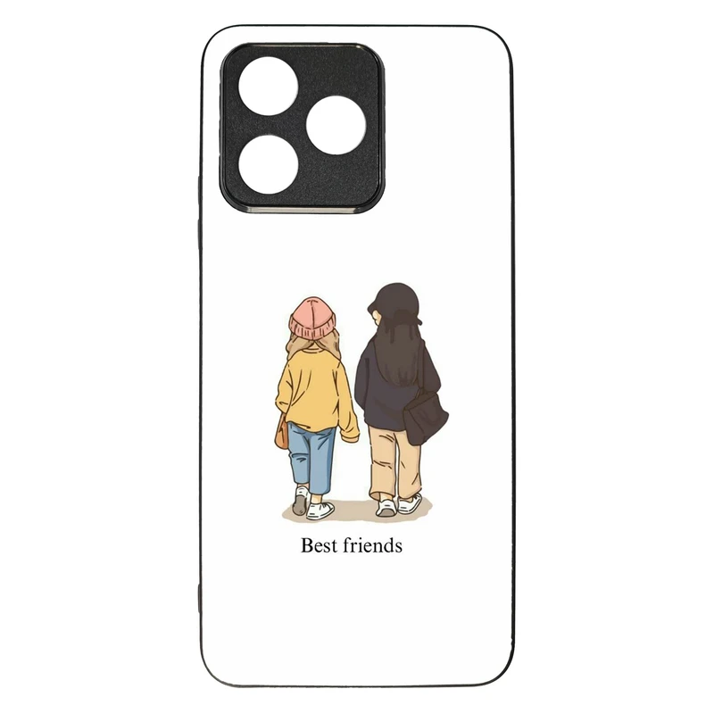 کاور قاب گارد گوشی طرح دخترانه کد TPU-020 مناسب برای گوشی موبایل ریلمی C53