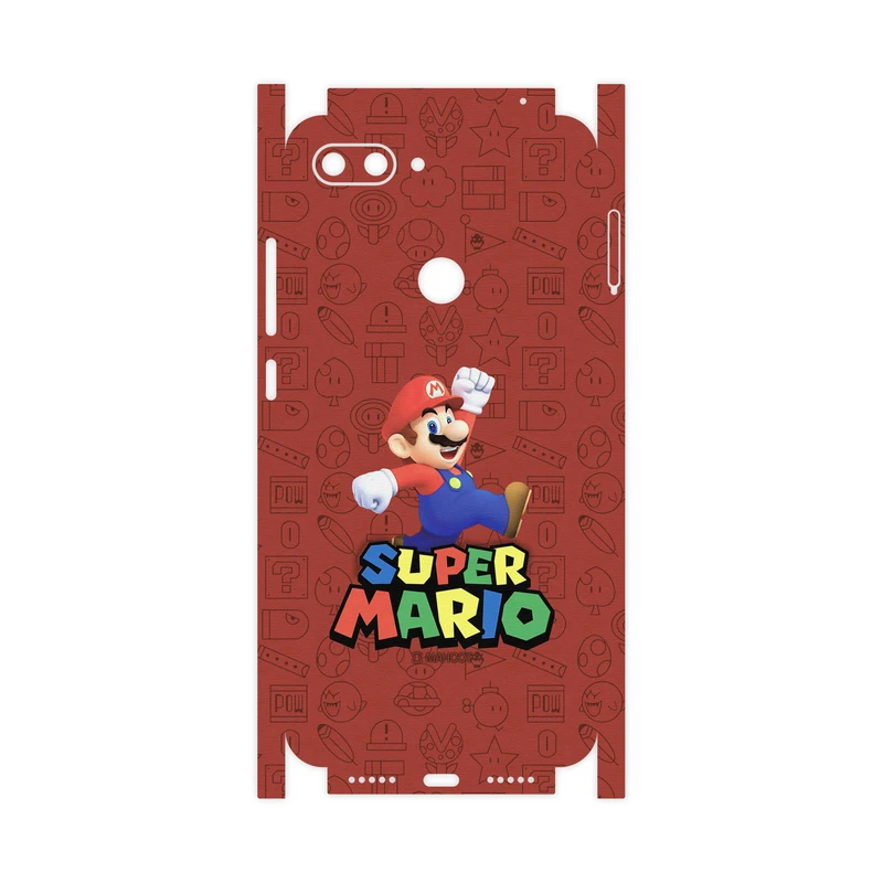 برچسب پوششی ماهوت مدل Super-Mario-Game-FullSkin مناسب برای گوشی موبایل شیائومی MI 8 Lite