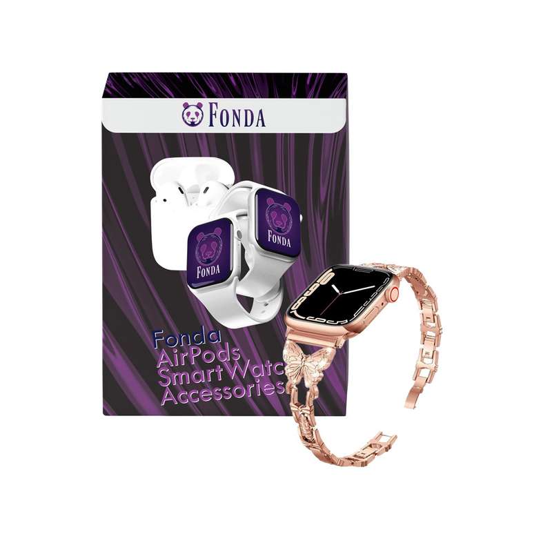 بند فوندا مدل parvane مناسب برای اپل واچ 42/44 میلیمتری