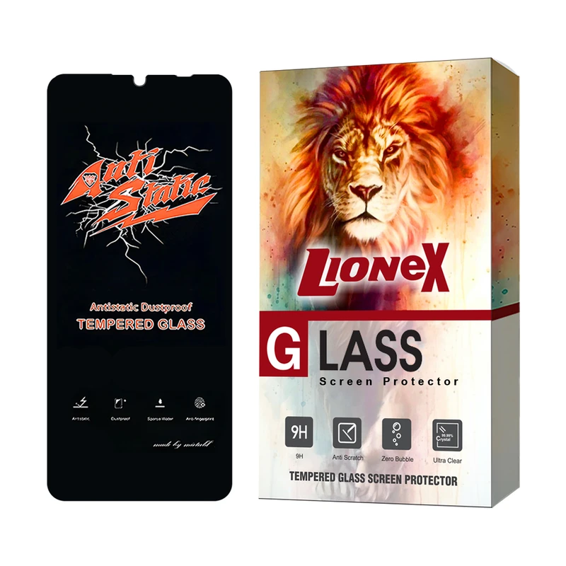 محافظ صفحه نمایش آنتی استاتیک لایونکس مدل ANTIDUSTLNW مناسب برای گوشی موبایل ریلمی Note 50