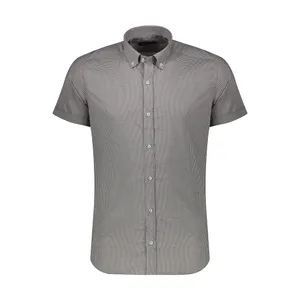 پیراهن آستین کوتاه مردانه کیکی رایکی مدل MBB20006-362