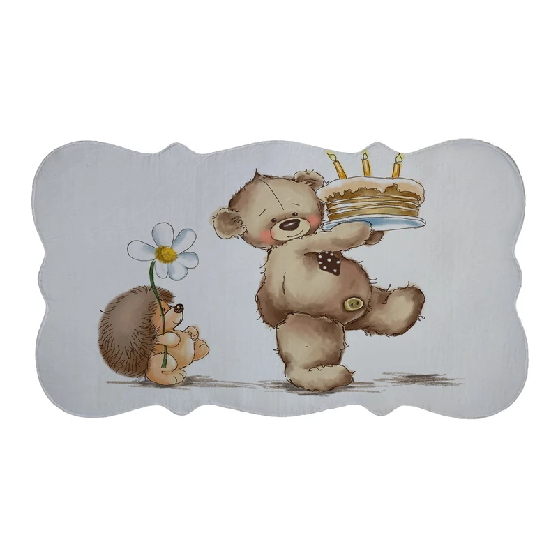  پادری مدل دالبر طرح خرسی کد 6065 سایز 110×60 سانتی متر