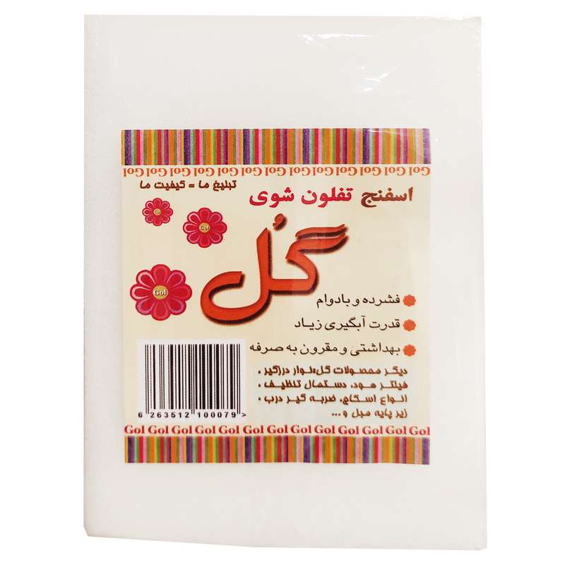 اسفنج گل مدل 01 بسته 2 عددی