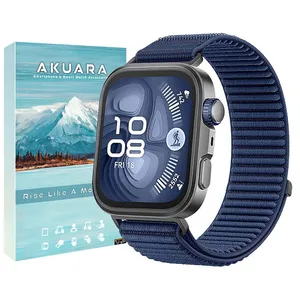 بند آکوآرا مدل Velcro Weave مناسب برای ساعت هوشمند هوآوی Fit 3 