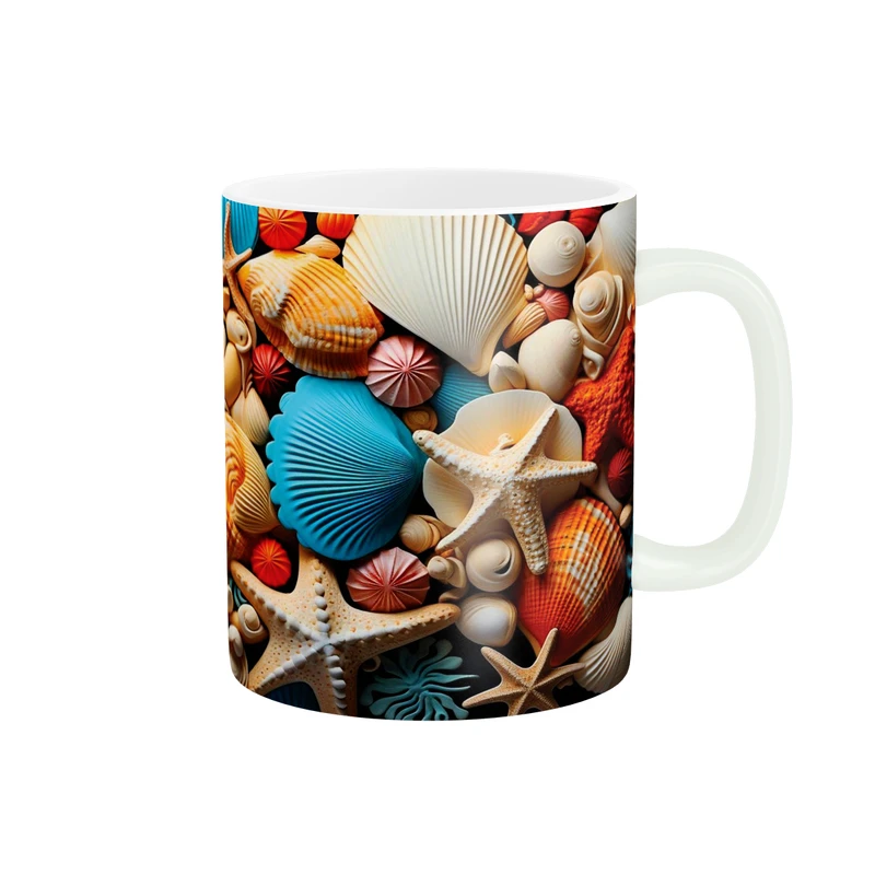 ماگ پاد آفرین مدل سنگ های فانتزی کد DKC952