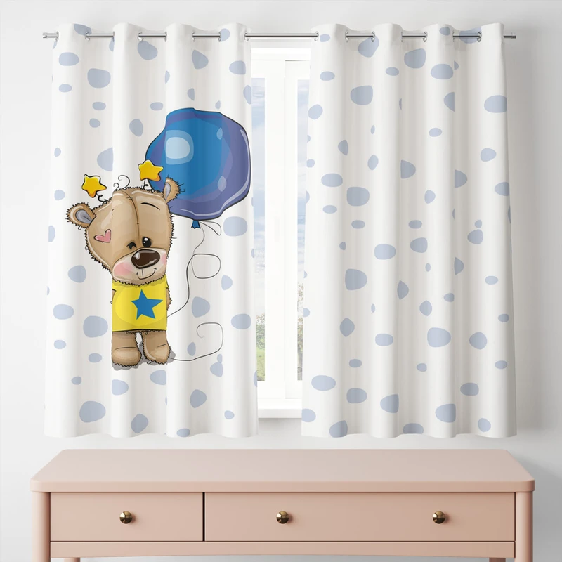 پرده مدل مخمل پانچی کد 8424 سایز 200x140 سانتی متر