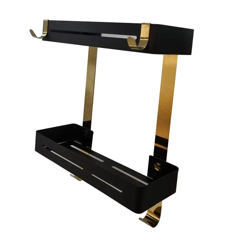 قفسه حمام مدل وسط دو طبقه