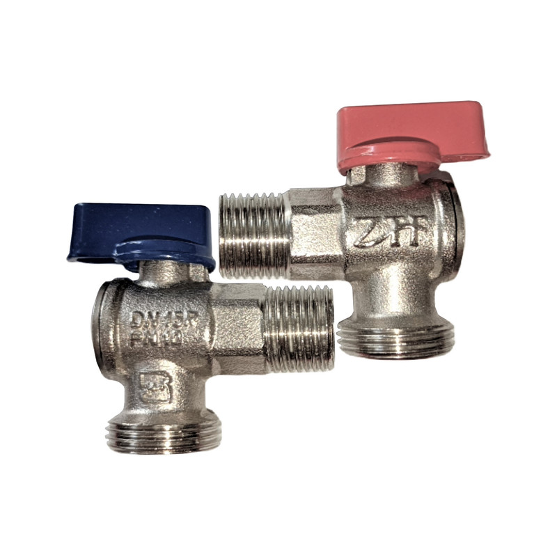 شیر ماشین لباسشویی زد تی اف مدل 1/2-3/4 بسته 2 عددی