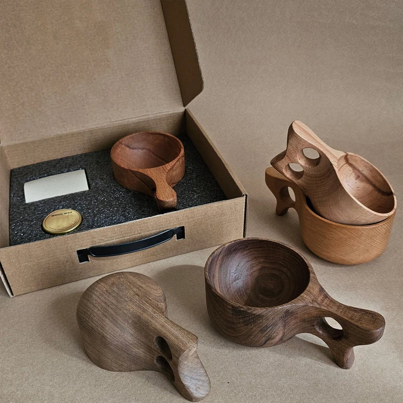 عکس شماره 4 : لیوان چوبی مدل کوکسا کد kc-304