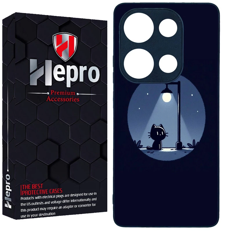 کاور هپرو طرح فانتزی مدل TPU مناسب برای گوشی موبایل شیائومی REDMI NOTE 13 PRO 4G