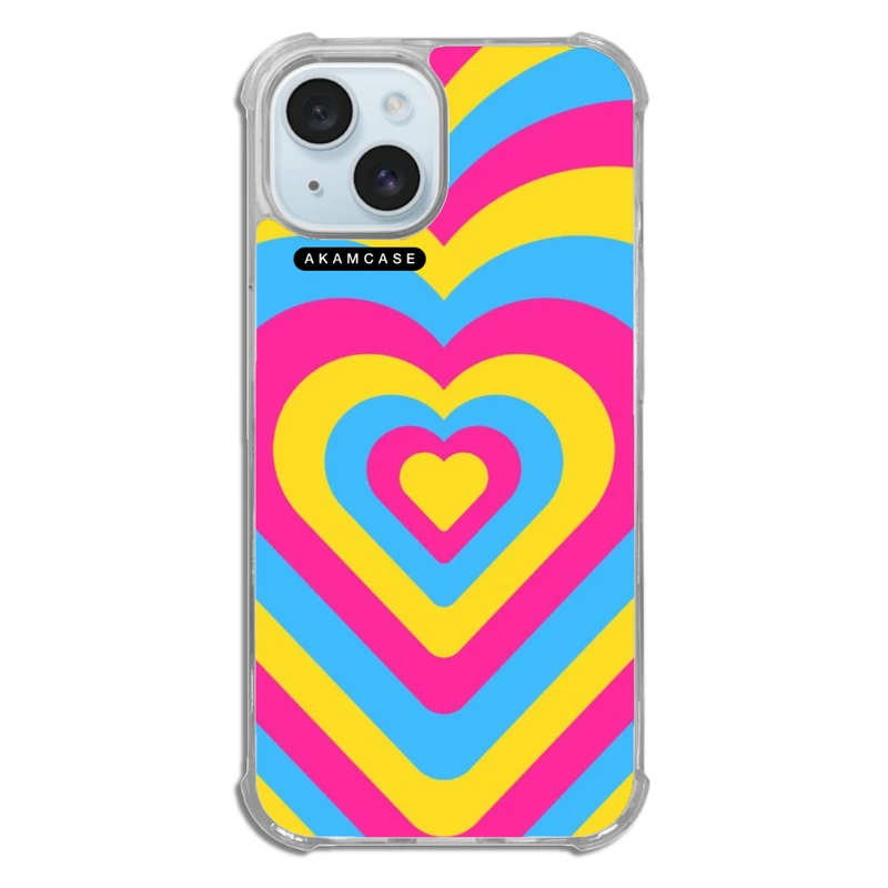 کاور آکام مدل AMCWTA15-HEART21 مناسب برای گوشی موبایل اپل iPhone 15