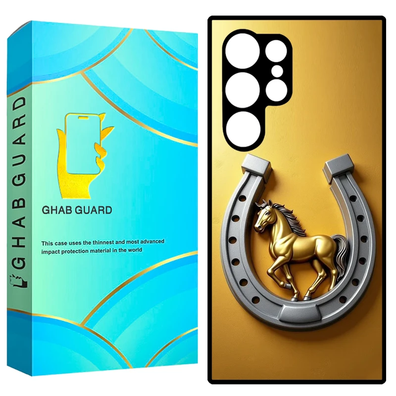 کاور قاب گارد طرح نعل اسب مدل GCHPS23U مناسب برای گوشی موبایل سامسونگ Galaxy S23 Ultra 5G