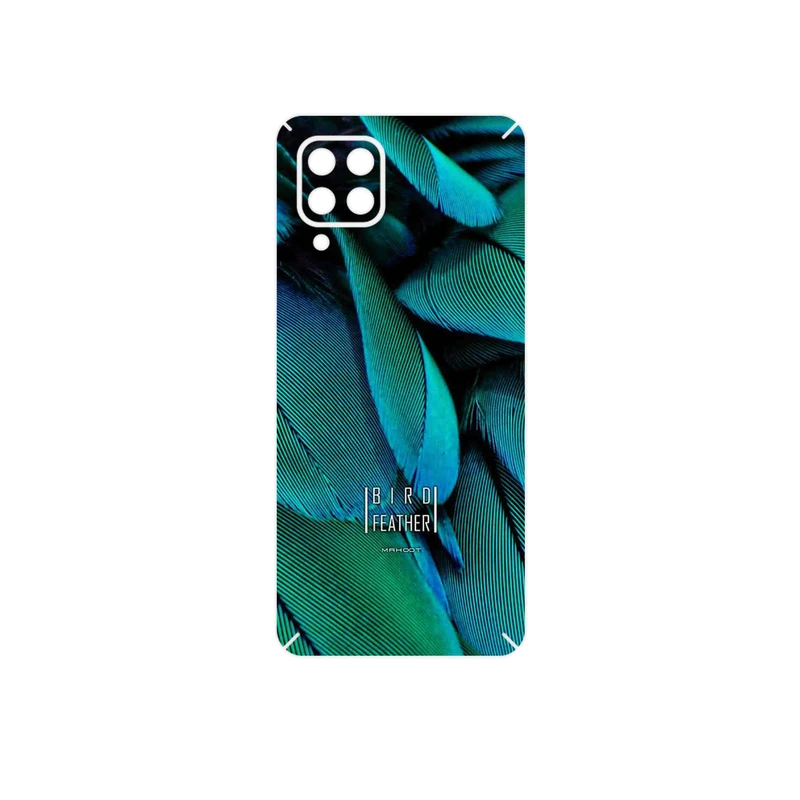 برچسب پوششی ماهوت مدل Green Feather مناسب برای گوشی موبایل سامسونگ Galaxy M32