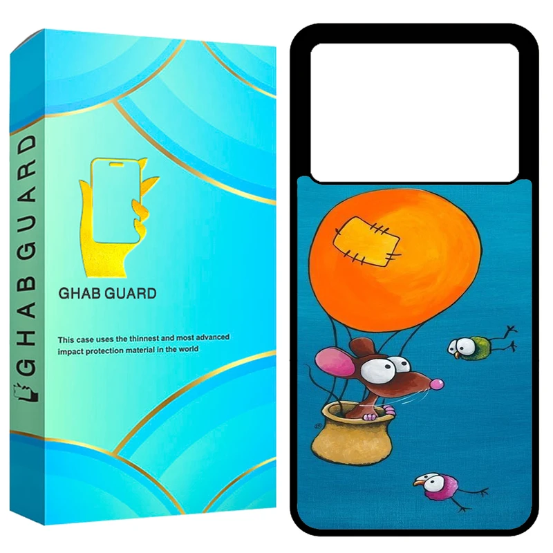 کاور قاب گارد طرح موش مدل GCHPK70P مناسب برای گوشی موبایل شیائومی Redmi K70 Pro 5G / Poco F6 Pro