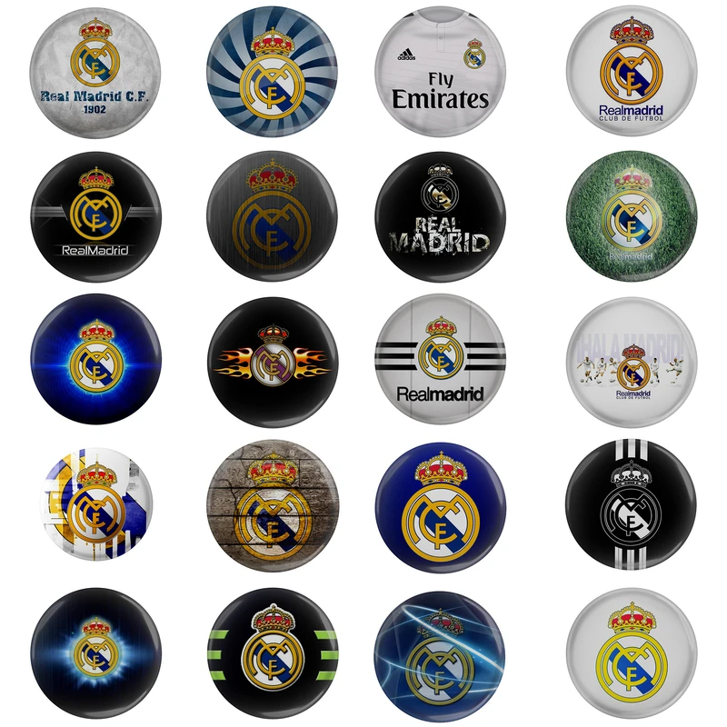 مگنت مدل S1-20 باشگاه فوتبال رئال مادرید لالیگا اسپانیا مجموعه 20 عددی