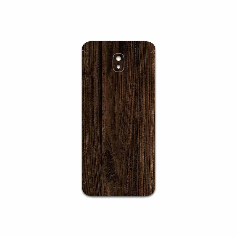برچسب پوششی ماهوت مدل Dark Walnut Wood مناسب برای گوشی موبایل سامسونگ Galaxy J5 Pro