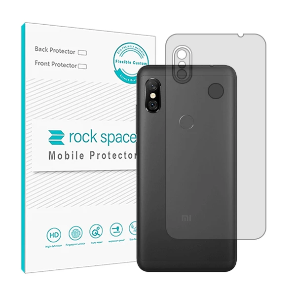 محافظ پشت گوشی شفاف راک اسپیس مدل HyGEL مناسب برای گوشی موبایل شیائومی Redmi Note 6 Pro