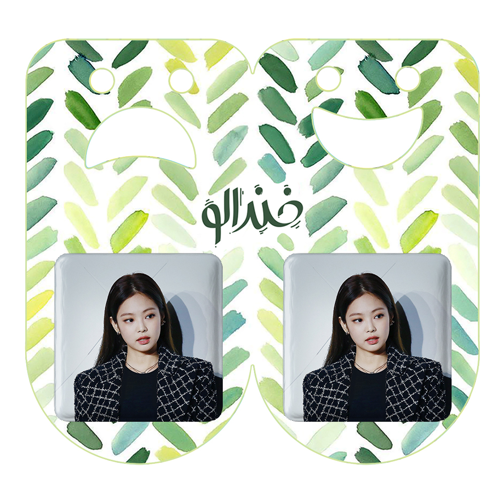 پیکسل خندالو مدل جنی بلک پینک کد 14085 به همراه مگنت