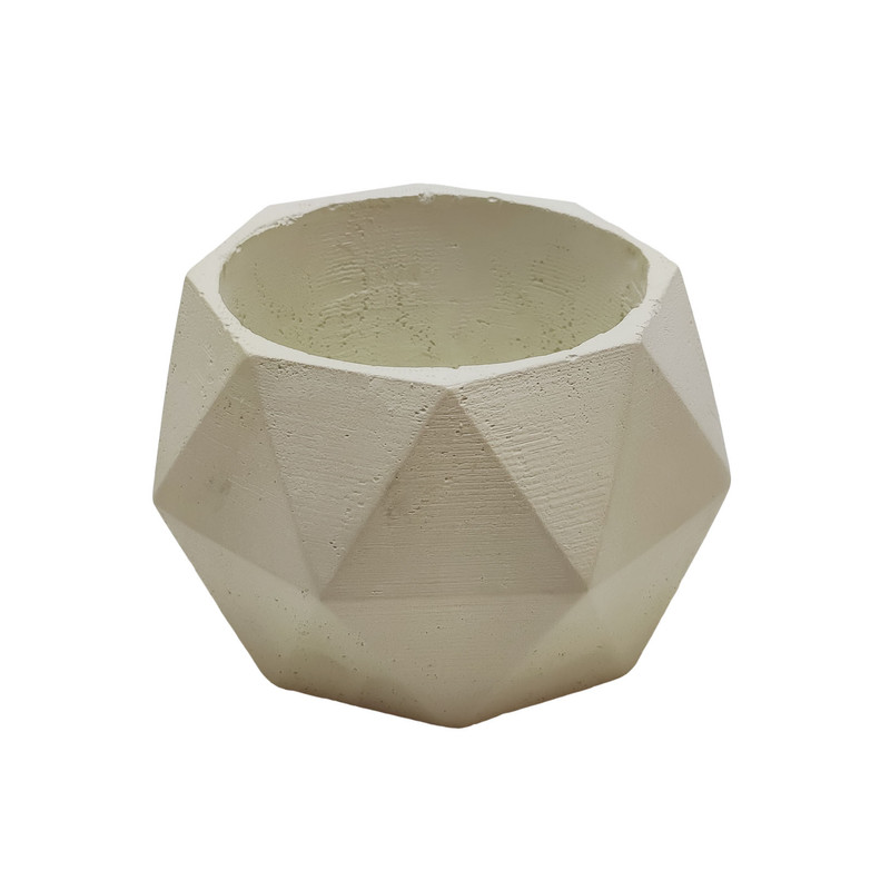    گلدان سنگی طرح هندسی کد K-243