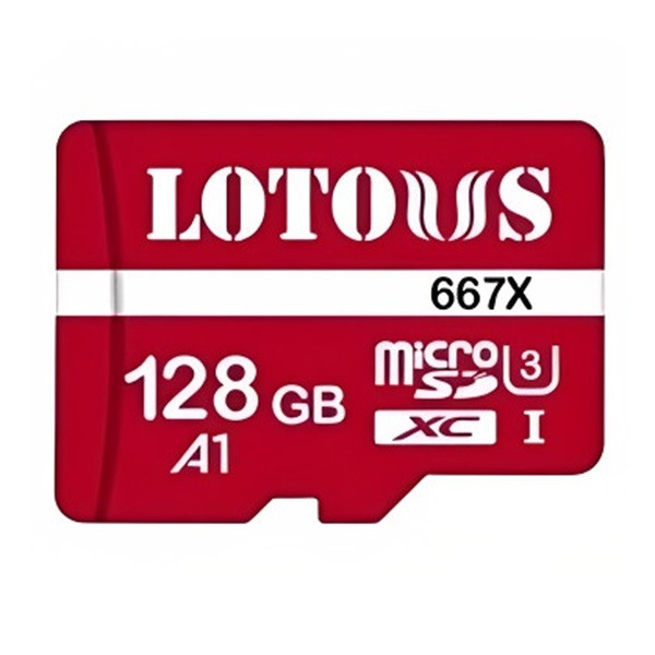 کارت حافظه لوتوس مدل A1 کلاس UHS-I استاندارد U3 ظرفیت 128 گیگابایت