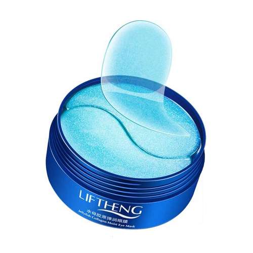  ماسک زیرچشم لیفتینگ مدل عروس دریایی کلاژن ساز وزن 80 گرم بسته 60 عددی