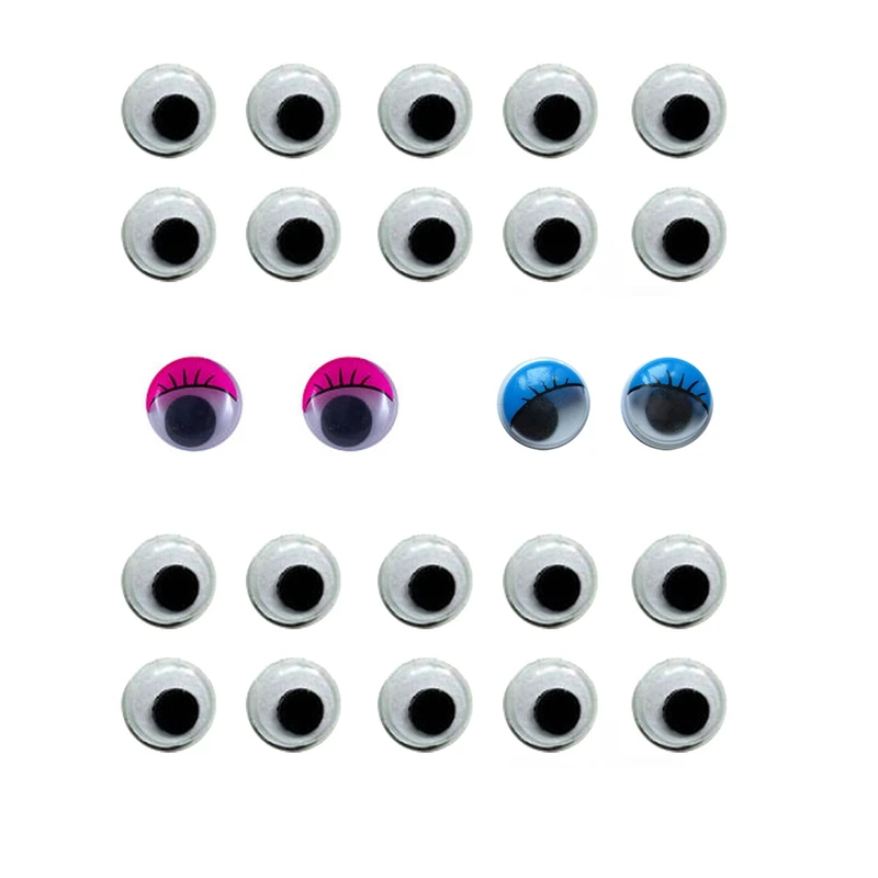 چشم عروسک کد MEL-MOT12 مجموعه 24 عددی