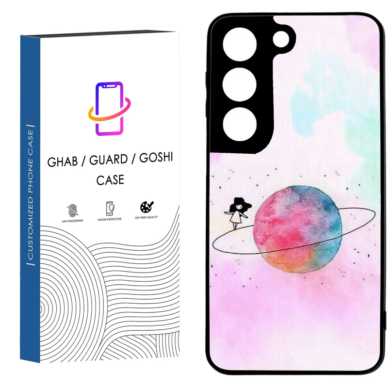 کاور قاب گارد گوشی طرح دخترانه کد 66 - tpu مناسب برای گوشی سامسونگ Galaxy S۲۱ FE