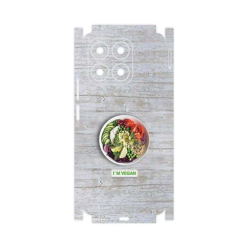 برچسب پوششی ماهوت مدل Im_vegan-FullSkin مناسب برای گوشی موبایل آنر X8a